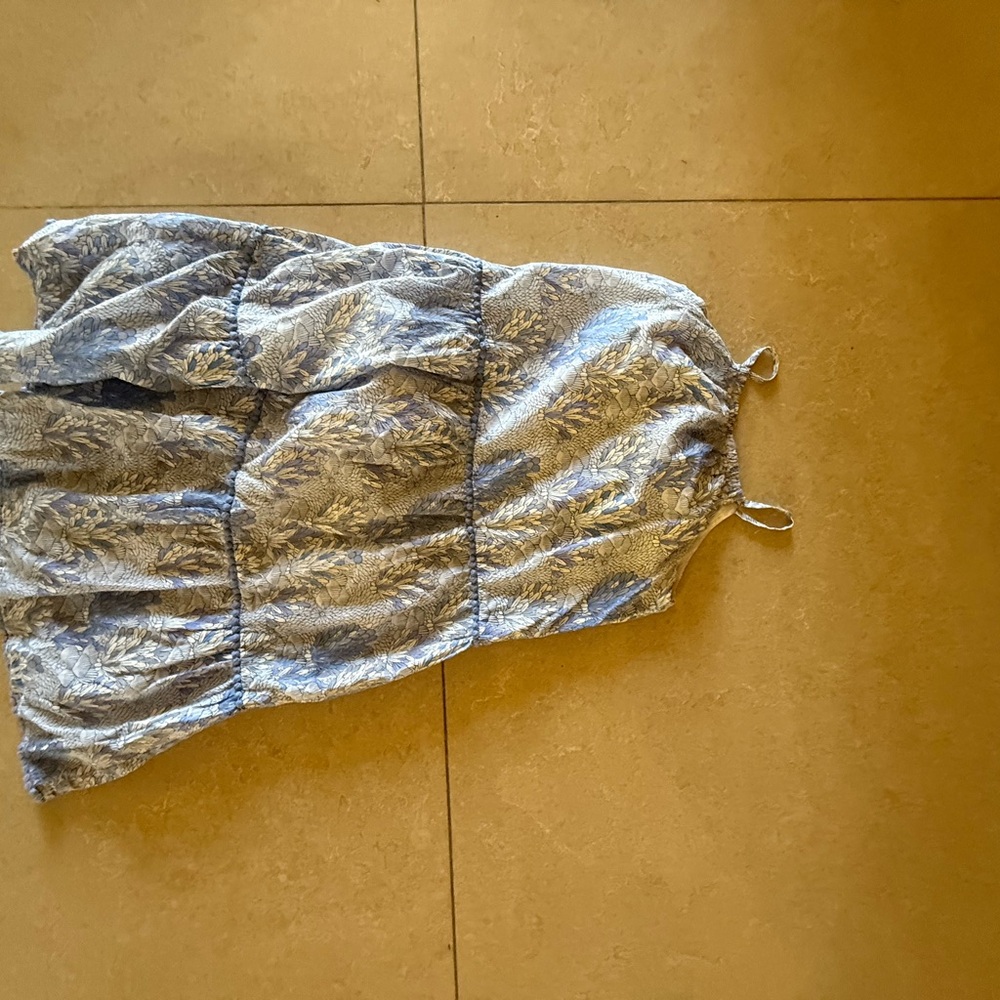 Roller Rabbit Blue and White Patterned Garment